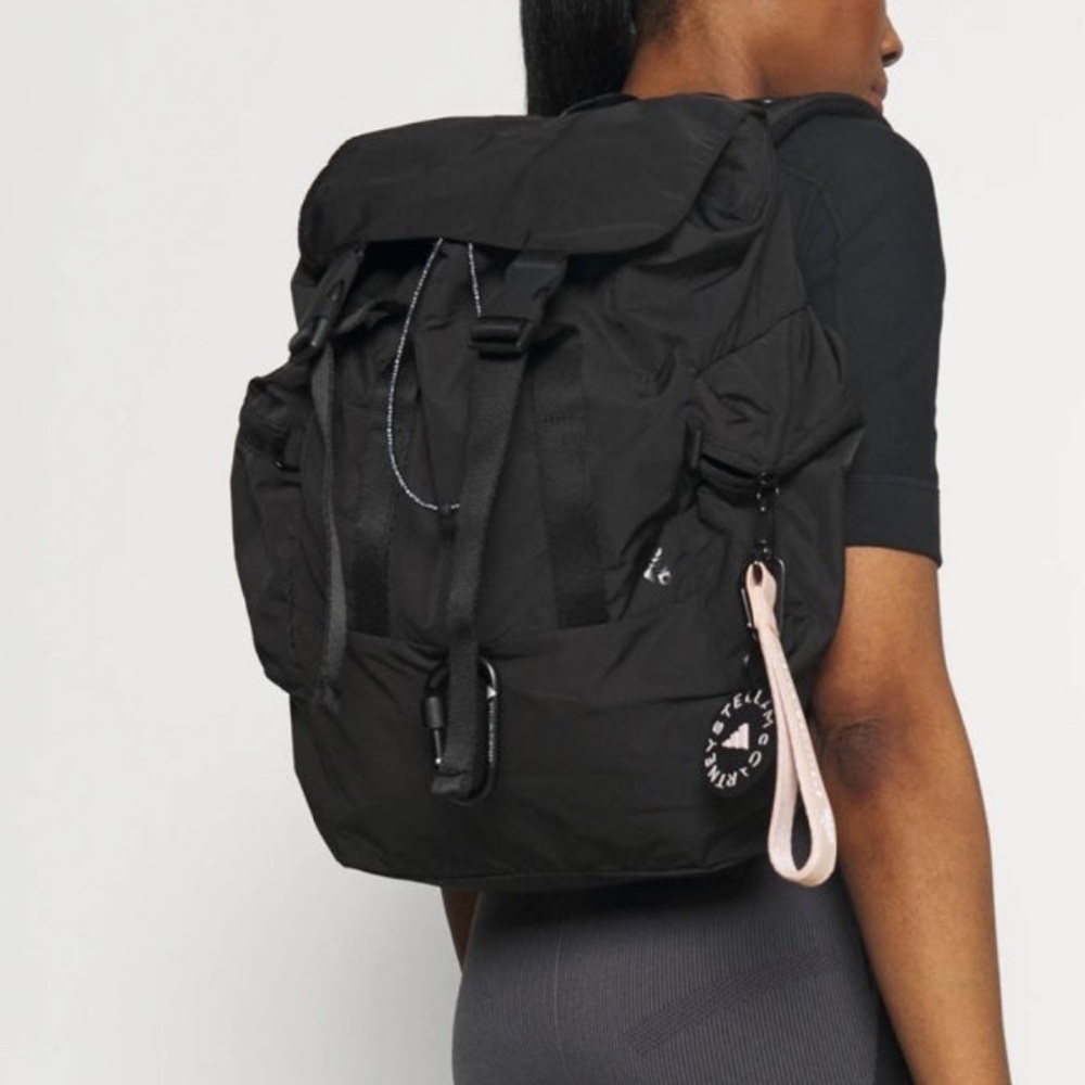 Adidas Stella McCartney Black Pink Backpack